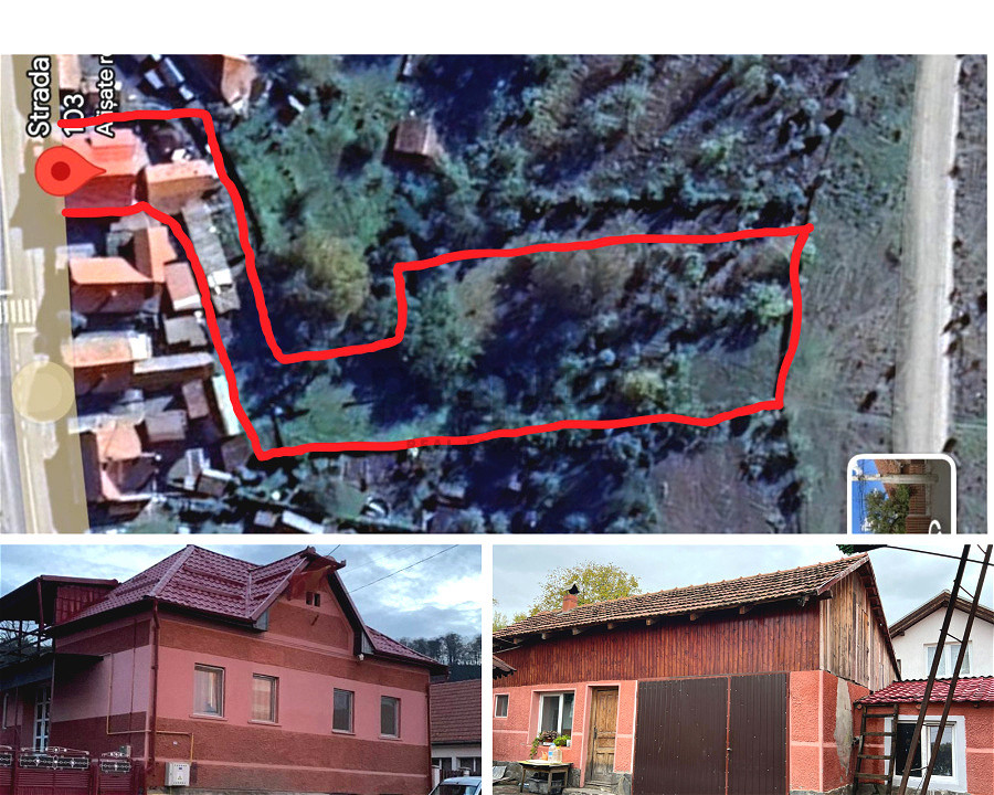 Casa 5 camere, garaj, anexe, 1300 mp teren Simeria Veche
