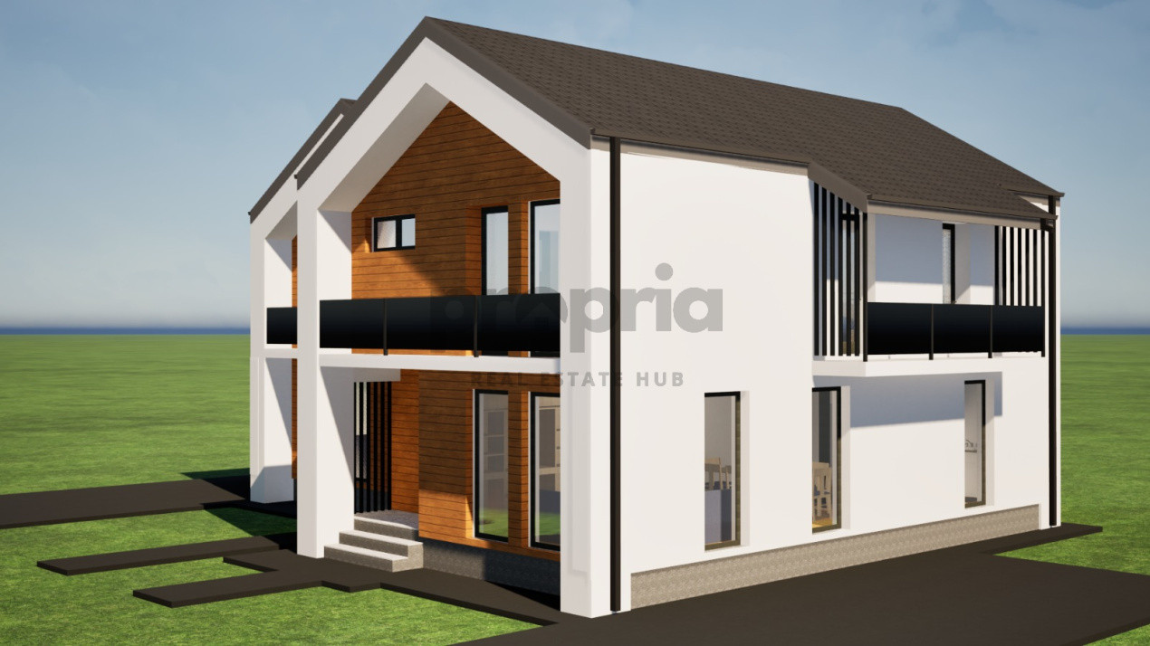 CASĂ PREMIUM | ARHITECTURĂ MINIMALISTĂ | 10 KM -> BRAȘOV / 190 M -> LIDL | 0% C