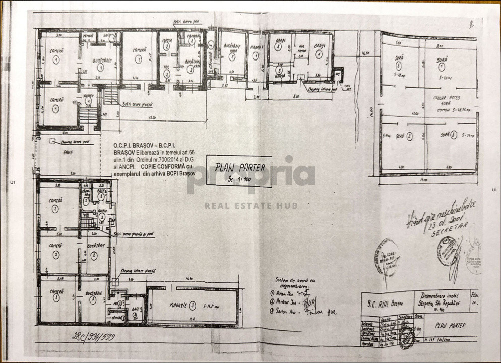 STUDIO LA CASĂ STR. REPUBLICIII SÂNPETRU + ANEXE | ZONA CENTRALĂ 