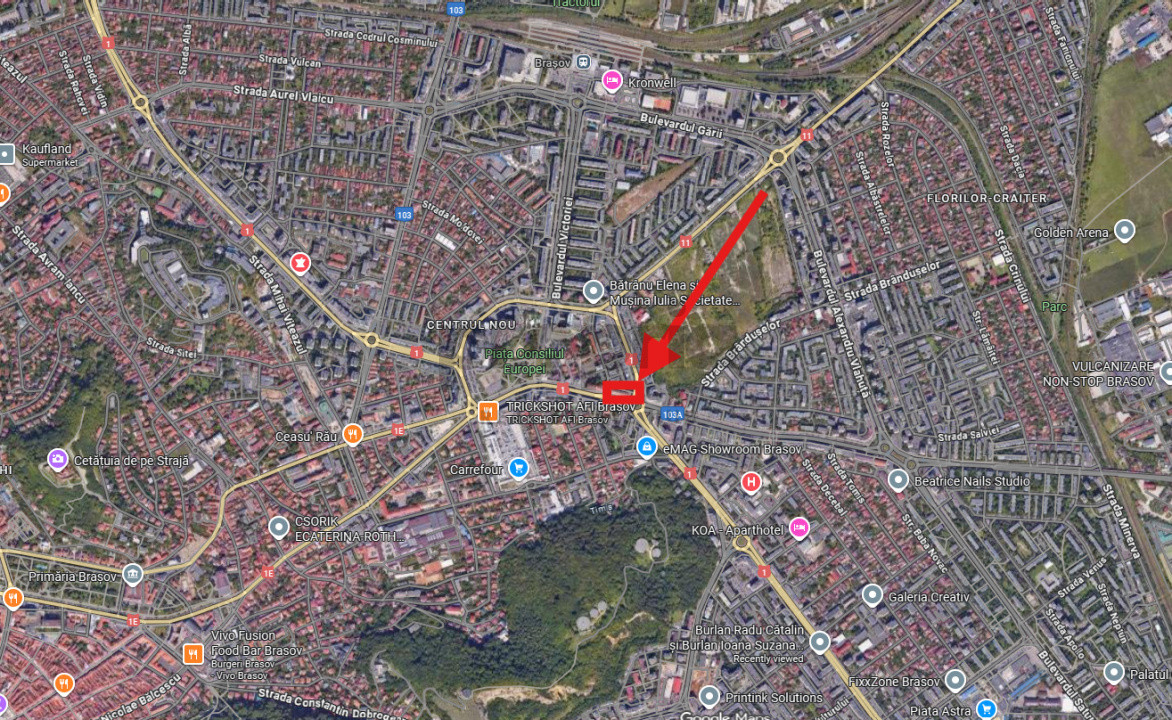 Apartament 2 camere de vânzare – Str. Toamnei nr. 24, Brașov