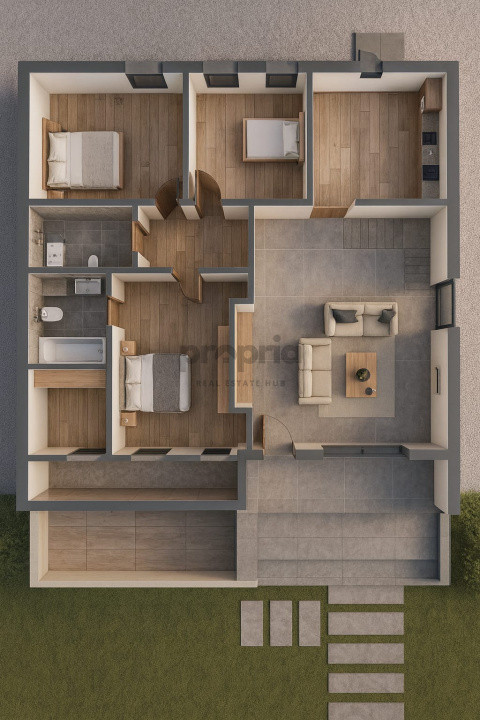 Casă cu teren generos, la marginea Rezervației Lempes