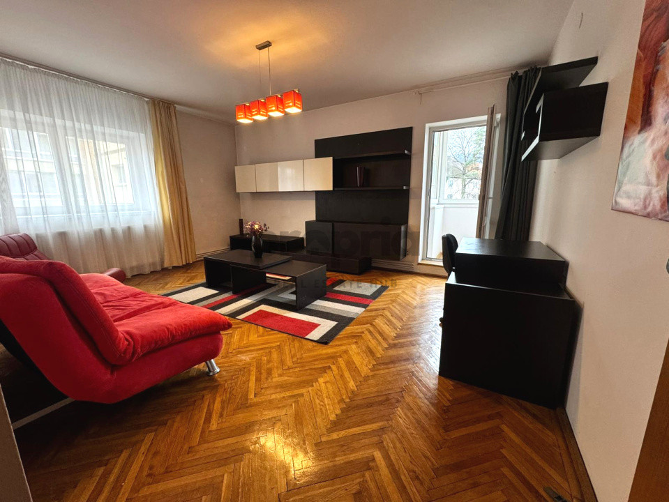 Apartament 2 camere decomandat lângă Opera Brașov • 2 balcoane • parcare & beci