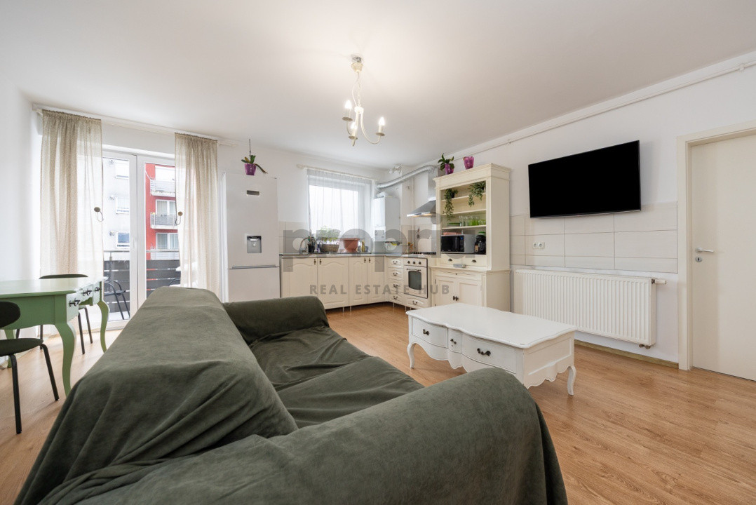 APARTAMENT LIVING OPEN SPACE + 2 DORMITOARE + PARCARE + BOXA - AVANTGARDEN 3