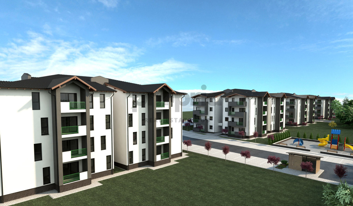APARTAMENT 2 CAMERE NR.3 BL.4 56,5 MP UTILI -  RATE DEZVOLTATOR - 5% AVANS