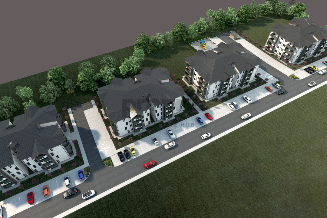 APARTAMENT 2 CAMERE NR.3 BL.4 56,5 MP UTILI -  RATE DEZVOLTATOR - 5% AVANS