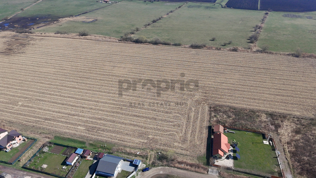 TEREN CU POTENȚIAL -LOCALIZAT LA INTERSECȚIA DRUMUL CU PLOPI -CASTELULUI -CRANGU