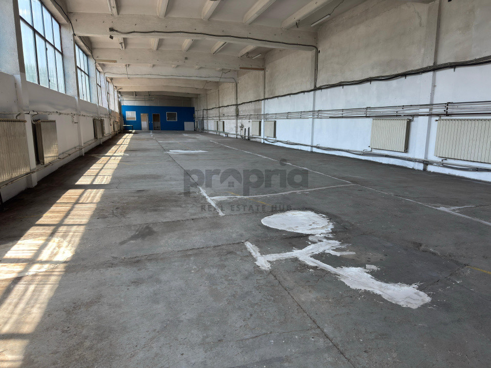 Hală de închiriat – 550 mp | Brașov, str. Plugarilor