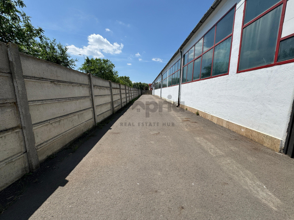Hală de închiriat – 550 mp | Brașov, str. Plugarilor