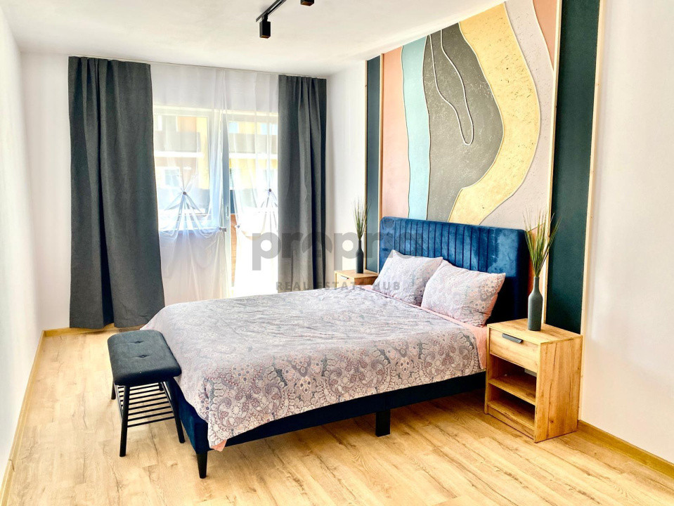 Apartament 3 camere complet mobilat – cu 3 terase și contract închiriere 