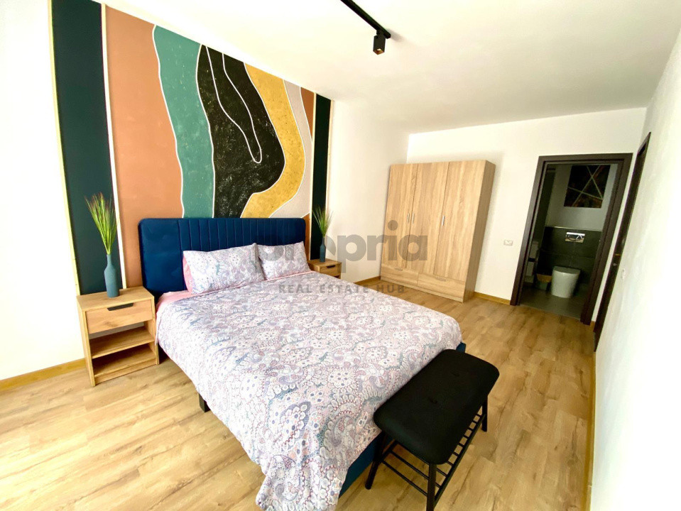 Apartament 3 camere complet mobilat – cu 3 terase și contract închiriere 