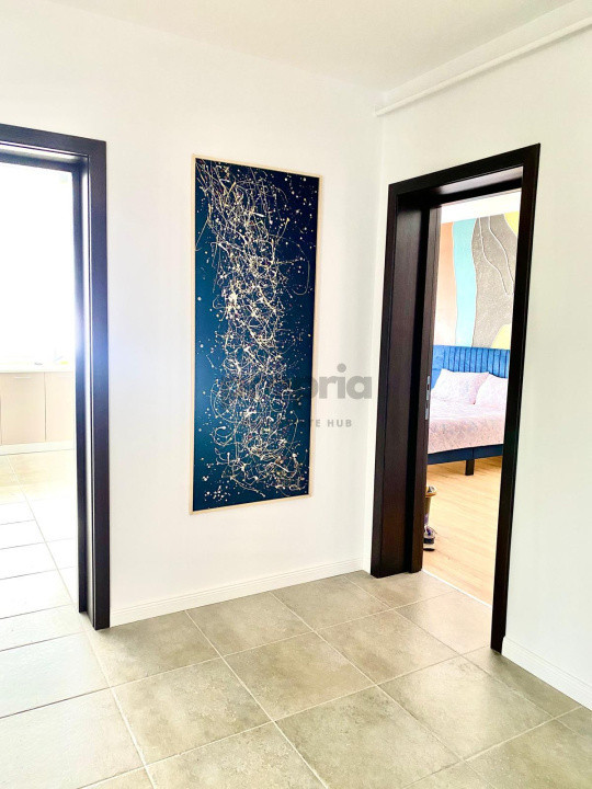 Apartament 3 camere complet mobilat – cu 3 terase și contract închiriere 