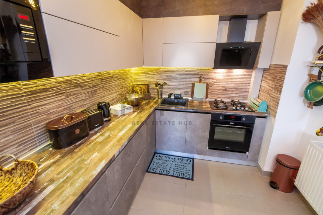 Apartament 2 camere, 77 m², mobilat complet – Isaran Residence, lângă Coresi