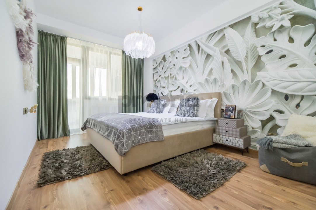Apartament 2 camere, 77 m², mobilat complet – Isaran Residence, lângă Coresi